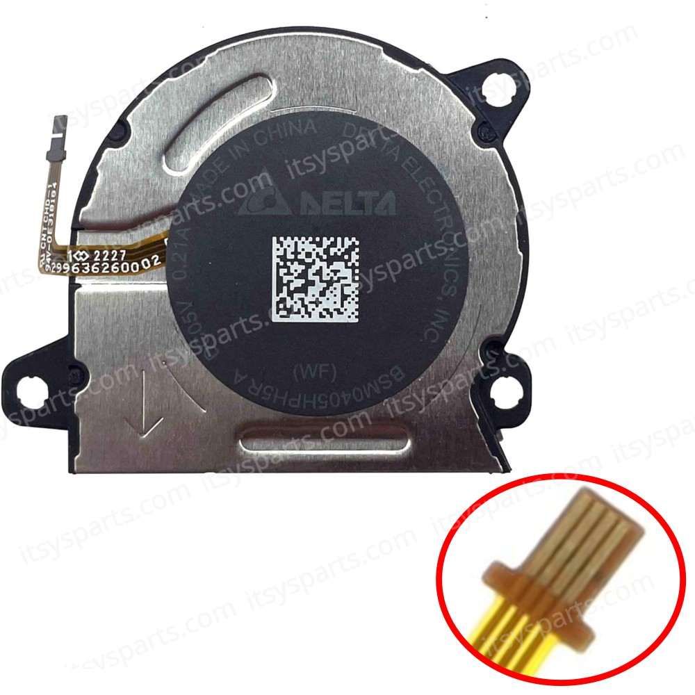 Internal Cooling Fan for Nintendo Switch OLED BSM0405HPG41 BSM0405HPH5R 4pin ( SKU.81474 )