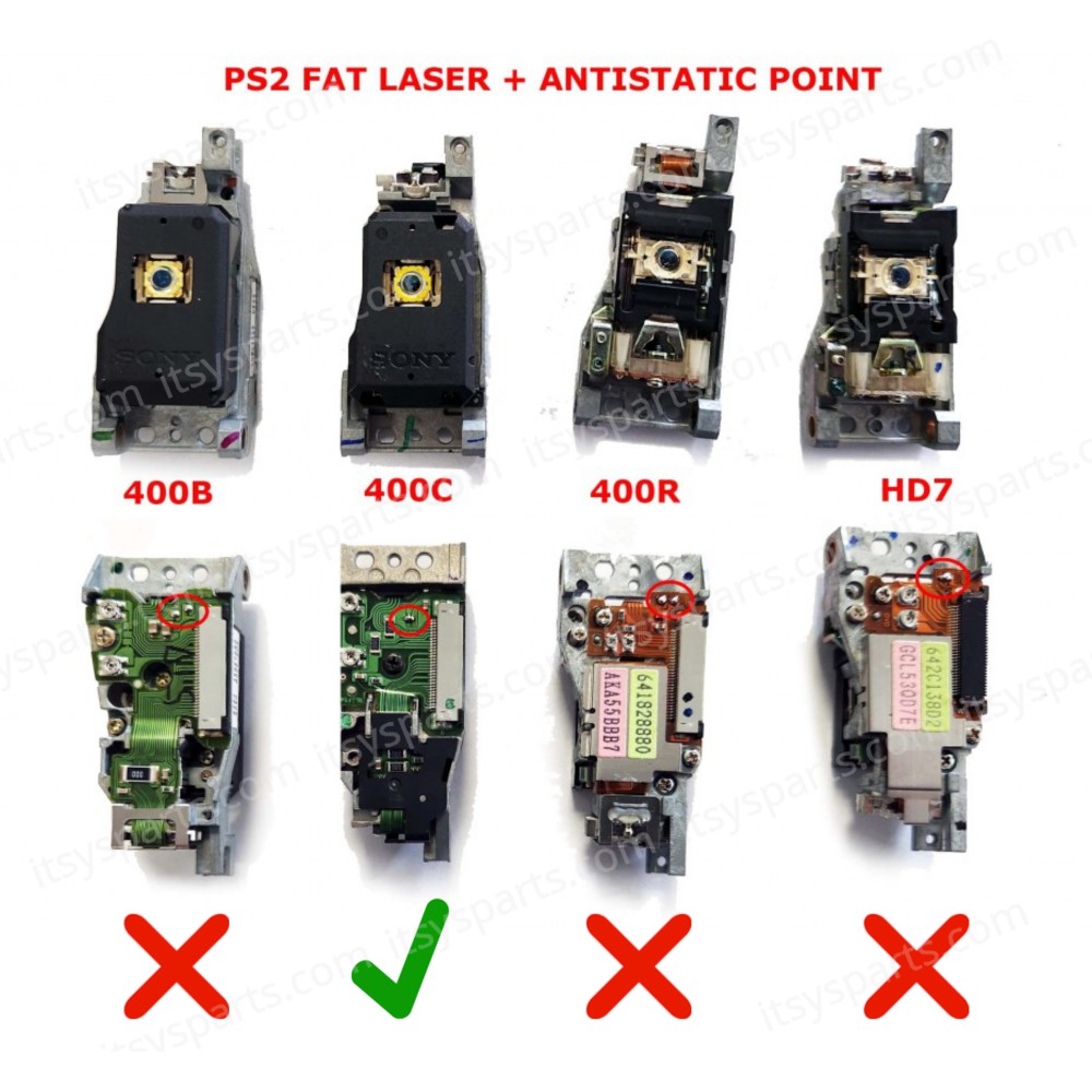 Optical Laser Lens Head KHS-400C KHS400C for Sony Playstasion PS2 FAT KEM 410A SCPH-3000X SCPH-5000X U9L13682 ( SKU.1-GAME140 )