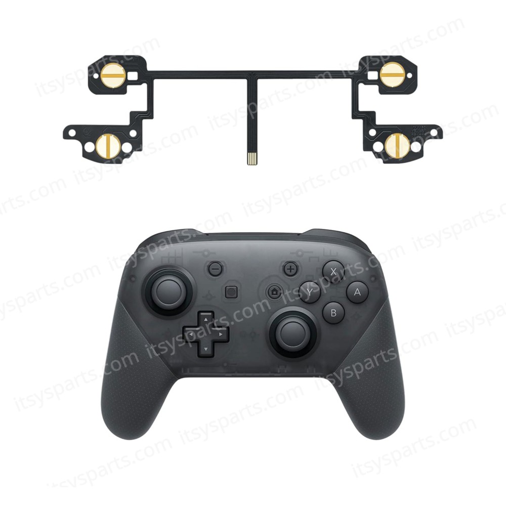 ZR/ZR L/R Button Flex Cable Ribbon Board Module for Nintendo Switch NS-Switch Pro Controller ( SKU.1-GAME155 )