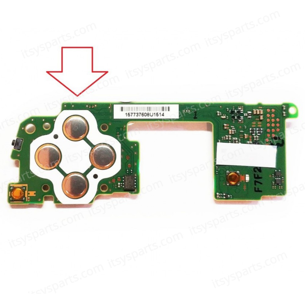 Conductive PCB Board Buttons Key Film D-Pad & ABXY Button for Nintendo Switch Joy-Con Controller ( SKU.1-GAME162 )
