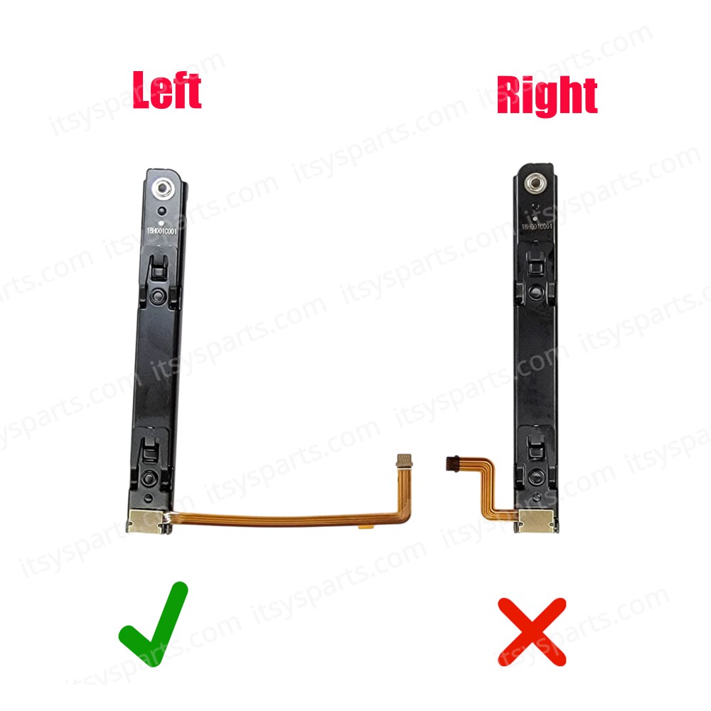 Left Sensor Rail Joy-Con with Cable for Nintendo Switch OLED Joy Con Controller ( SKU.1-GAME164 )