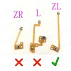 ZL Button Key Ribbon Flex Cable for Nintendo NS Switch Joy-Con Controller ( SKU.1-GAME166 )