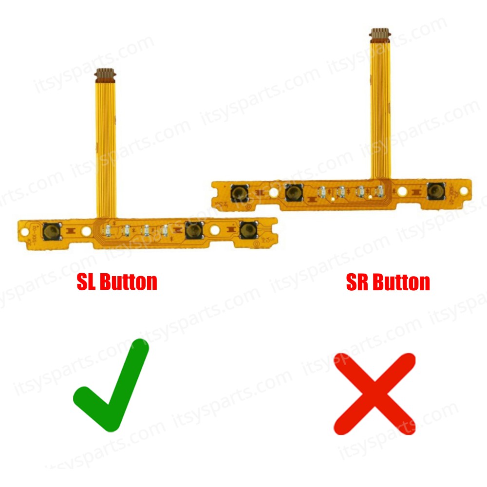 SL Button Key Ribbon Flex Cable for Nintendo Switch Joy Con Controller ( SKU.1-GAME169 )