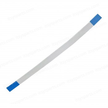 FFC Power Reset Switch Ribbon Cable for PlayStation PS2 Slim SCPH-9000X 8cm 8pin ( SKU.1-FFC0034 )
