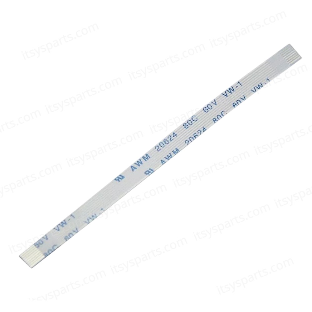 FFC Power Reset Switch Ribbon Cable for PlayStation PS2 Slim SCPH-9000X 8cm 8pin ( SKU.1-FFC0034 )