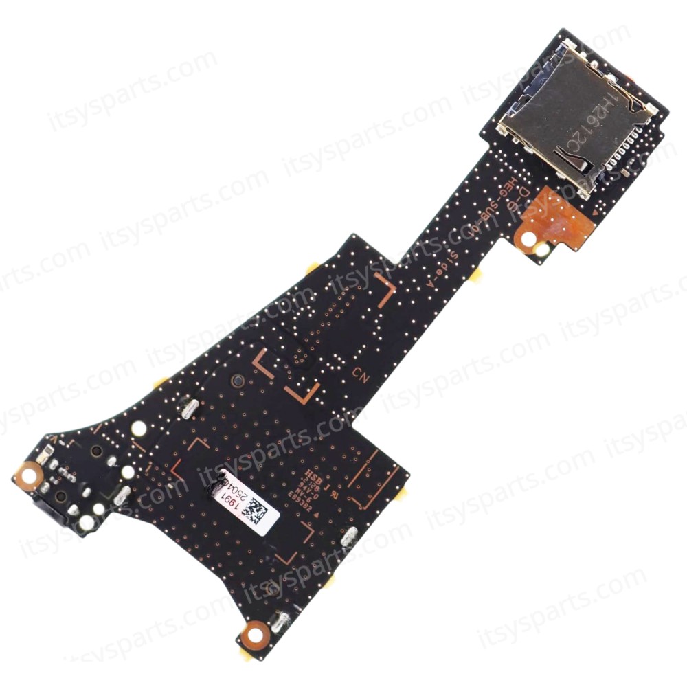 Game Card Reader Micro SD Card Slot Headphone Audio Jack Board HEG-SUB-001 for Nintendo Switch OLED Console HEG-001 ( SKU.1-GAME187 )