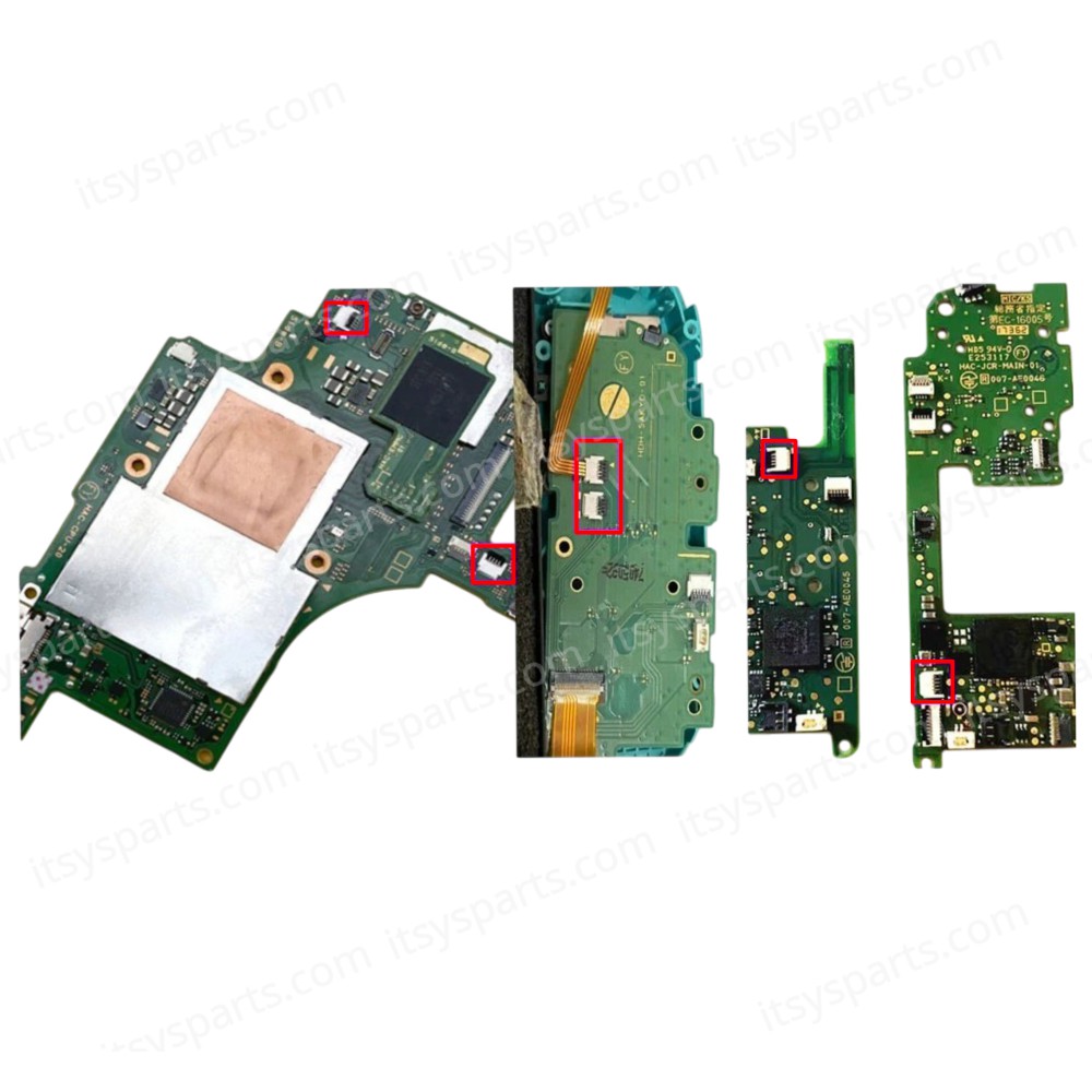 Touch screen and backlight connector 4 pin V2 for Nintendo ( SKU.1-GAME208 )