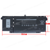 Laptop Battery for Dell Latitude 13 5320 7320 14 7420 15 7520 9JM71 09JM71 11.4V 42Wh 3684mAh ( SKU.1-BAT0890 )