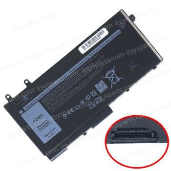 Laptop Battery for Dell Latitude 5500 5501 5401 5400 5511 5510 5411 5410 Precision 3541 3540 3550 5400 Chromebook XV8CJ 27W58 7VTMN 1V1XF 01V1XF 3-cell 11.4V 42Wh 3500mAh ( SKU.1-BAT0891 )