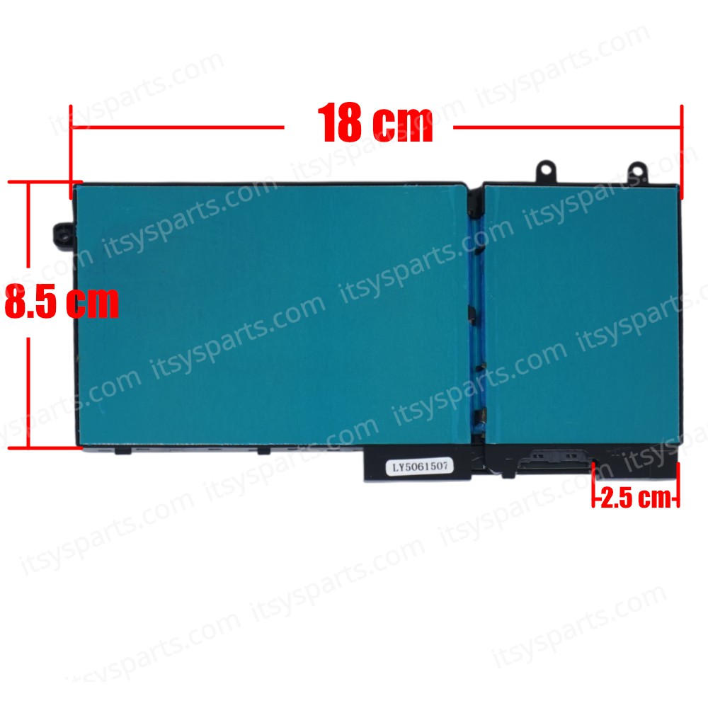 Laptop Battery for Dell Latitude 5500 5501 5401 5400 5511 5510 5411 5410 Precision 3541 3540 3550 5400 Chromebook XV8CJ 27W58 7VTMN 1V1XF 01V1XF 3-cell 11.4V 42Wh 3500mAh ( SKU.1-BAT0891 )
