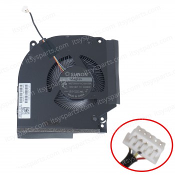 Laptop GPU Cooling Fan for HP Victus 16-R 16-S OMEN 16-W 16-XD 16-AE 16-AP MG75091V1-C180-S9A DC280016HS0SUO3 N44738-001 5pin ( SKU.81479 )