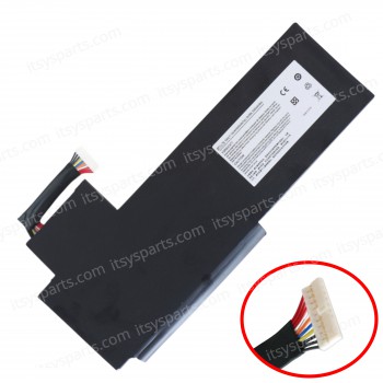 Laptop Battery for MSI Series GS70 2QE 2QE-084CN 2PE 2PE-026CN 2QD 2QD-487CN BTY-L76 11.1V 58.8 Wh 5400mAh with cable 4 pins ( SKU.1-BAT0900 )