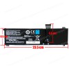 Laptop Battery for Mechrevo F1 Schenker Vision 14 Adata XPG Xenia 14 PHID1-00-15-3S1P-0  11.61V 53Wh 4570mAh with cable 13pins ( SKU.1-BAT0913 )
