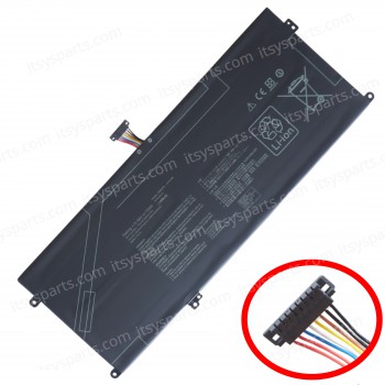 Laptop Battery for Asus Zenbook 14 UM3406 UM3406HA UM3406KA 0B200-04480200 C41N2304 15.56V 75Wh 4825mAh ( SKU.1-BAT0921 )