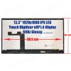 Laptop Screen monitor for HP Spectre Folio 13-AK 13T-AK 13-Ak0000NA 13-AK0023DX L38697-001 L38696-001 Touch Digitizer 13.3'' 1920x1080 FHD IPS LED 72% NTSC eDP1.4 30pins 60Hz Glossy ( SKU.1-SCR0648 )