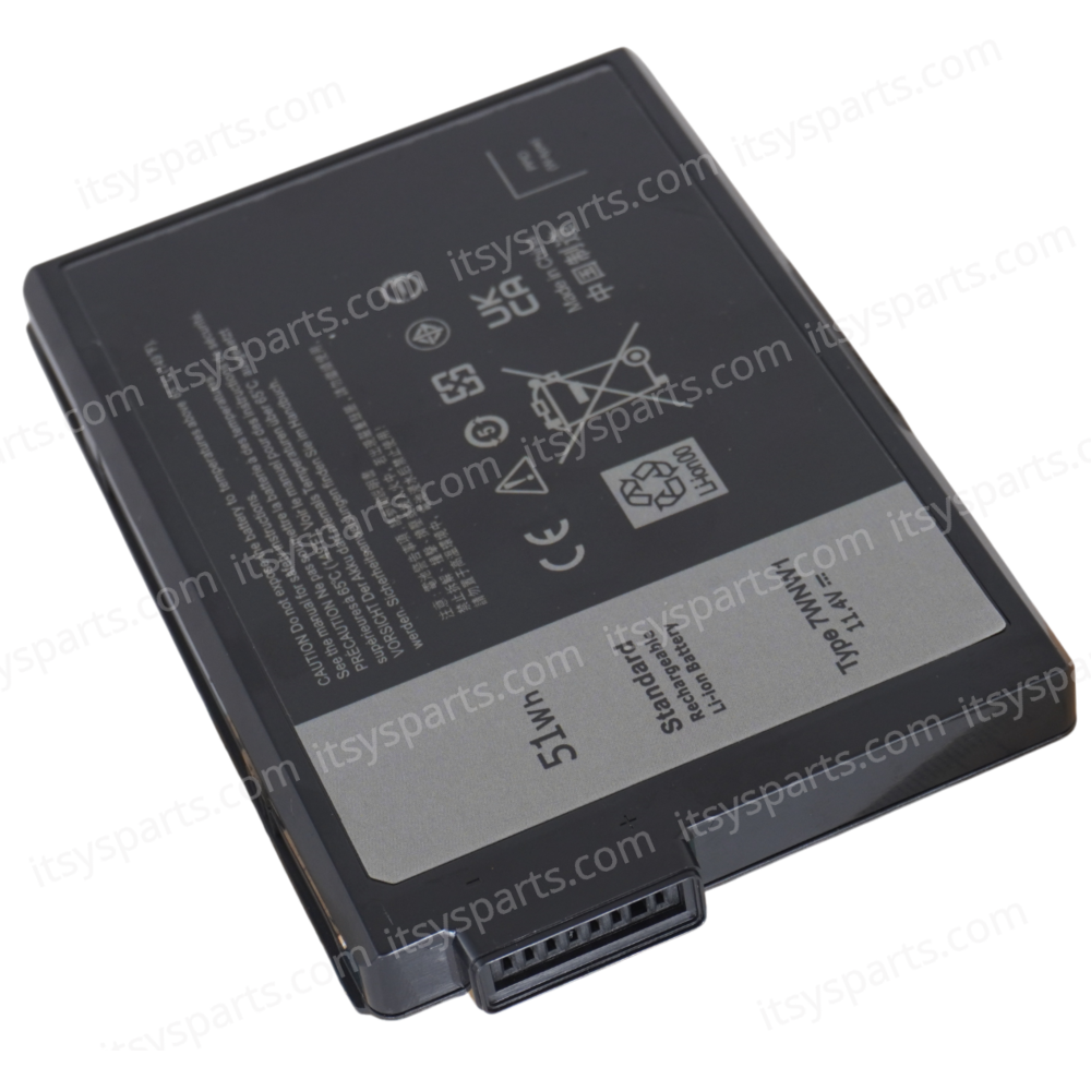 Laptop Battery for Dell Latitude 14 Rugged 5424 7WNW1 DMF0C GENDE-BA0042 GK3D3 11.4V 51Wh 4470mAh ( SKU.1-BAT0934 )
