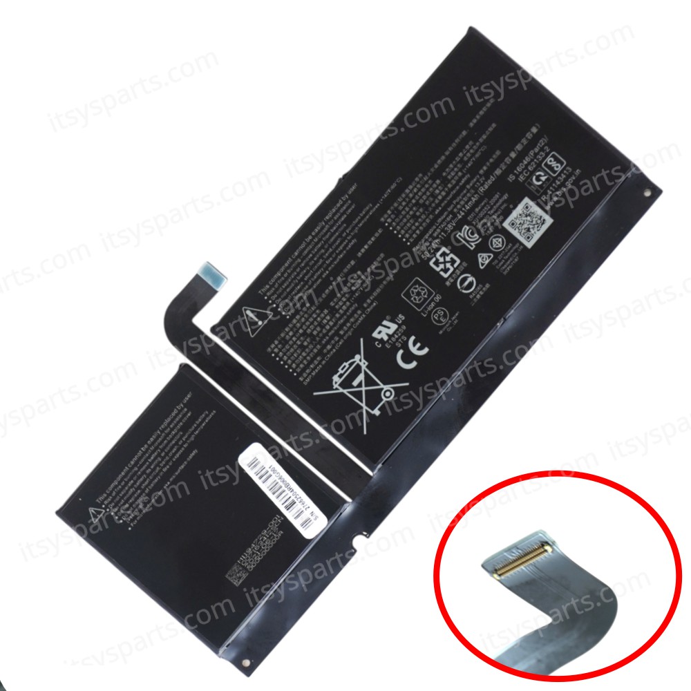 Laptop Battery for Microsoft Surface Pro 8 96BTA016H DYNC01 11.38V 50.20Wh 4414mAh with cable (SKU.1-BAT0935)