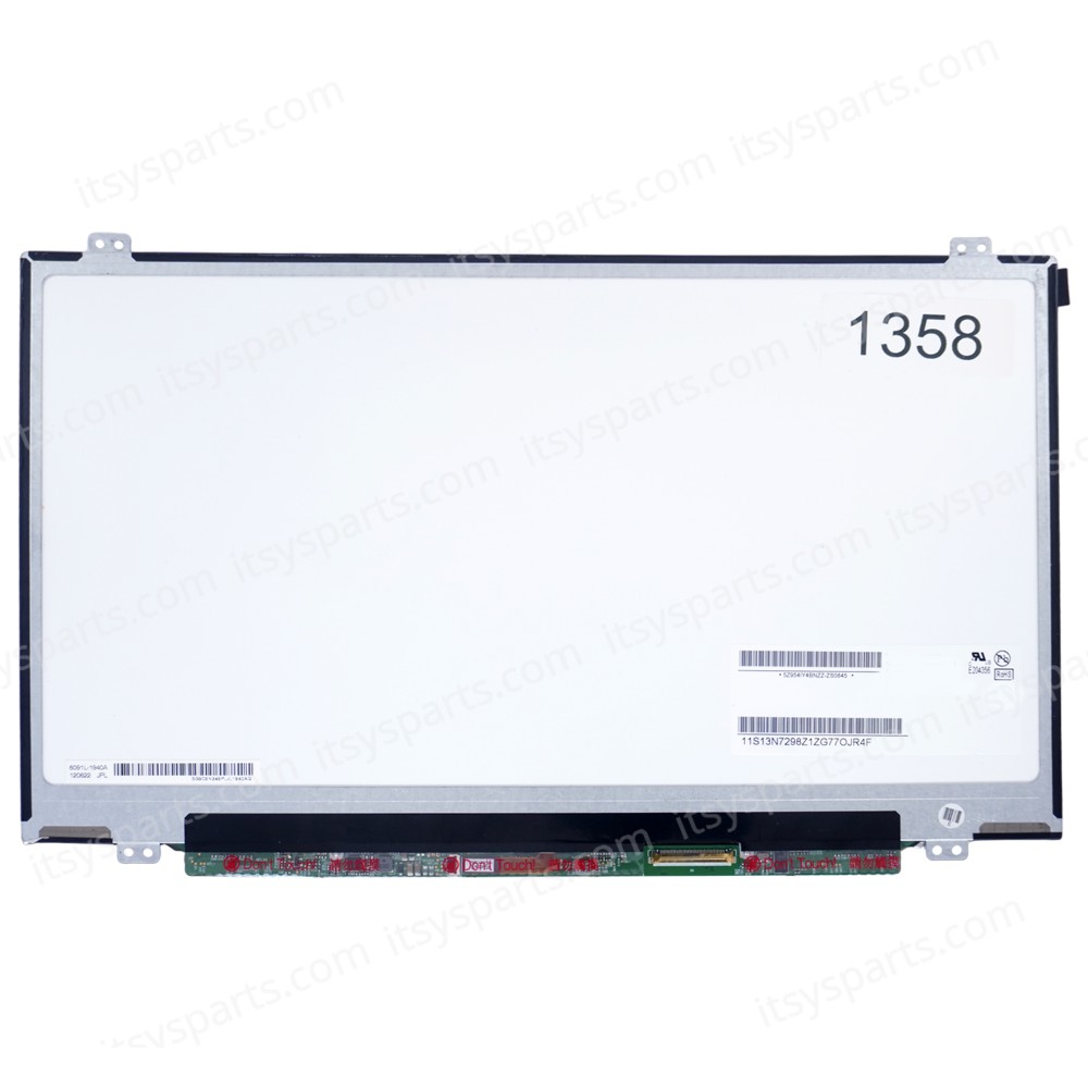 Laptop Monitor 14.0'' 1600x900 WSXGA HD+ LED 40pin (B) Laptop Screen Monitor (Ref. 1-1358)