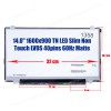 Laptop Monitor 14.0'' 1600x900 WSXGA HD+ LED 40pin (B) Laptop Screen Monitor (Ref. 1-1358)