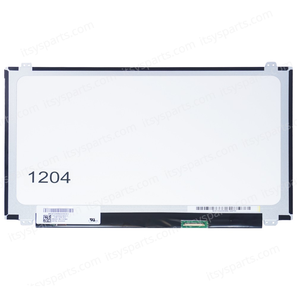 Laptop Monitor 15.6'' 1366x768 WXGA HD LED 40pin Slim (L) Laptop Screen Monitor (Ref. 1-1204)