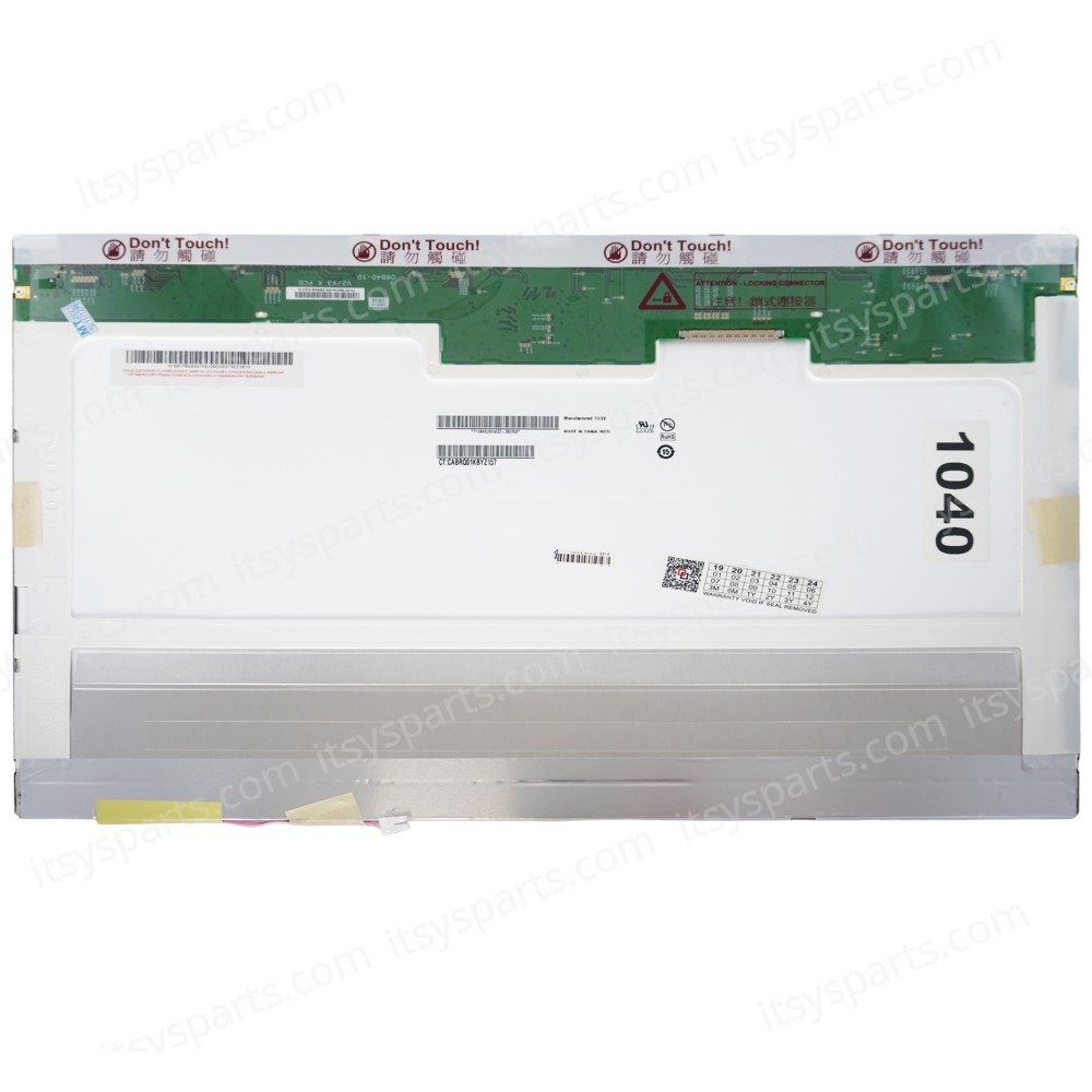 Laptop Monitor 17.0'' 1440x900 WXGA+ CCFL 30pin Laptop Screen Monitor (Ref. 1-1040)