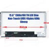 Laptop Monitor LP156WH4 15.6'' 1366x768 WXGA HD LED 40pin (Ref. 1205) Laptop Monitor LP156WH4 15.6'' 1366x768 WXGA HD LED 40pin (Ref. 1205)