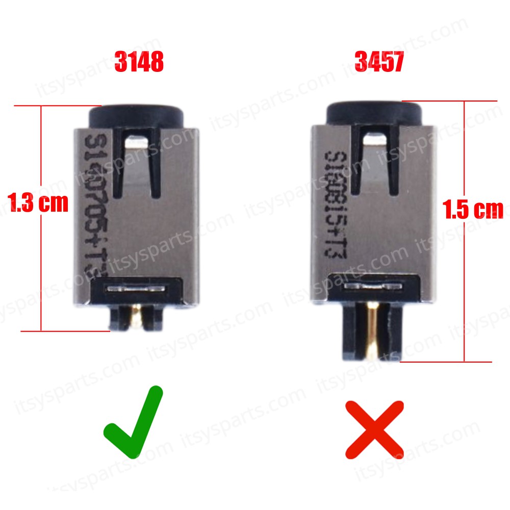 DC Power Jack Socket ASUS ZENBOOK UX32VD X201E UX32A Q200E X202E S400CA (code 3148)