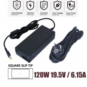 Laptop Power Adapter - AC Adapter Charger LENOVO 120W PA-1900-56LC Y700 19.5V 6.15A USB Laptop Notebook Charger - OEM High Quality (Ref.60069)