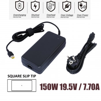 Laptop Power Supply - AC Adapter Charger Lenovo 36200463 54Y8916 150W PA-1151-11VA SA10J20107 19.5V 7.7A USB Laptop Notebook Charger - OEM (Ref.60182)