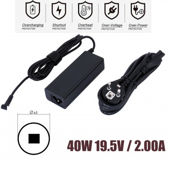 Laptop Power Adapter - AC Adapter Sony Vaio TAP11 ADP-45DE B VGP-AC19V74 Vaio Fit 13A F13N F11A 19.5V 2A magnetic head Input Charger tablet pc Charger - OEM (Ref.60195)