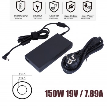 Laptop Power Supply - AC Adapter Charger Fujitsu Celsius H720 H760 19V 7.89A 150W OEM (Ref.60242)