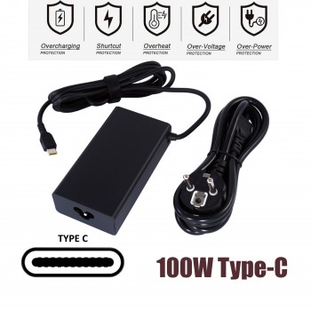 AC Adapter Laptop Notebook Charger for HP Envy 17-da 17-da0097nr 17-da0004nv N57045-001 20V 5A 100W USB Type-C ( SKU.60295 )