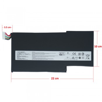 Laptop Battery - Battery for MSI MS-17B1 GS63 7RE GS63VR GS73 8RF GS73VR 8Re-001Cn WS63 8SJ WS63VR 6RF-001US BP-16K1-31 9N793J200 BTY-U6J BTY-M6JOEM (Ref.1-BAT0361)