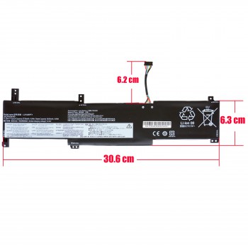 Laptop Battery - Battery for Lenovo IdeaPad 1 14IJL7 14IJL7 14IAU7 15IAU7 14ADA7 15ADA7 15ALC7 14IGL7 15IGL7 14AMN7 15AMN7 L21M3PF1 L21L3PF0 3ICP5/54/90 11.25V 42Wh 3.735mAh with cable 8pins ( Code 1-BAT0433 )