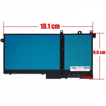 Laptop Battery for Dell Latitude 5280 5480 5490 5580 5590 5491 5591 5495 Series ( SKU.1-BAT0445 )