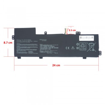 Laptop Battery - Battery for Asus Zenbook BX501UX-DM175R U5000U UX510UQ B31N1534 0B200-02030000 11.4V 48Wh 4240mAh with 8pins cable ( Ref.1-BAT0473 )