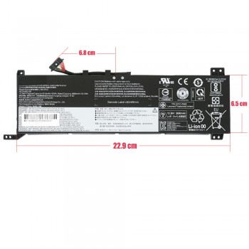 Laptop Battery - Battery for Lenovo Legion 5-15ARH05H 15.36V 60Wh 4010mAh with 12pins ( Ref.1-BAT0479 )