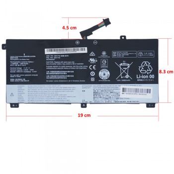 Laptop Battery - Battery for Lenovo 00NY639 11.4V 44Wh 3900mAh with 5pins cable ( Code 1-BAT0488 )