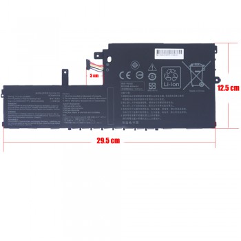 Laptop Battery - Battery for Asus E406SA E406MA L406SA C31N1721 11.4V 56Wh 5000mAh with 8 pins ( Ref.1-BAT0489 )
