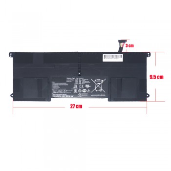Laptop Battery - Battery for Asus Ultrabook Taichi 21 21-DH51 21-DH71 21-DH71 21-UH71 21-UH51 C32-TAICHI21 11.1V 35Wh 3200mAh ( Ref.1-BAT0498 )