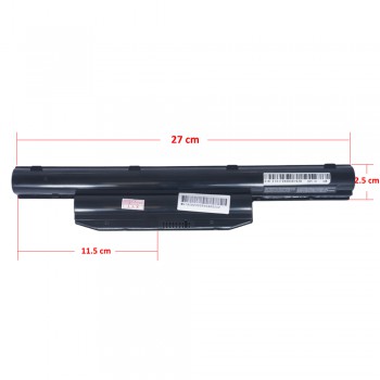 Laptop Battery - Battery for Fujitsu LifeBook LH532 LH522 FPCBP334 10.8V 48Wh 4400mAh ( Ref.1-BAT0505 )