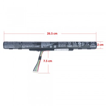 Laptop Battery - Battery for Acer Aspire AL15A32 4ICR17/65 KT.00403.025 KT.004B3.025 14.4V 30Wh 2200mAh with 8pins cable ( Ref.1-BAT0506 )