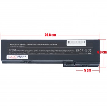 Laptop Battery - Battery for HP Compaq EliteBook 2730p 2740w 2760p 2710p 436426-311 HSTNN-CB45 436426-351 HSTNN-OB45 OT06XL 454668-001 11.1V 40Wh 3600mAh ( Ref.1-BAT0559 )