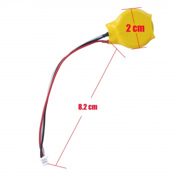Lithium Battery 0TR9N0 TR9N0 CR2032 3V CMOS BIOS Battery 3Pin ( SKU.1-BAT0582 )