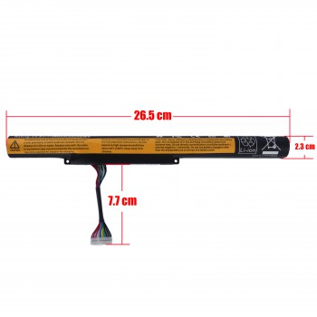 Laptop Battery - Battery for Lenovo Erazer Z400A Z500A Series IdeaPad Z400 Z400A Z410 Series L12S4K01 L12L4K01 L12M4E21 L12M4K01 L12S4E21 4INR19/65-1 14.8V 38Wh 2600mAh ( Ref.1-BAT0606 )