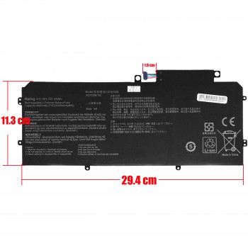 Laptop Battery - Battery for Asus ZenBook Flip UX360CA UX360CA-1A UX360CA-1B UX360CA-1B UX360CA-C4008T C31N1528 3ICP3/96/103 0B200-02080100 0B200-00730200 11.55V 54Wh 4680mAh with cable 6pins ( Ref.1-BAT0643 )
