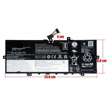 Laptop Battery - Battery for Lenovo ThinkBook 13x IAP G2 (21AT) 13s G4 13x G2 L21C4PD0 5B11D96864 SB11D96867 5B11D96862 15.52V 56Wh 3608mAh with 8pins ( Ref.1-BAT0652 )