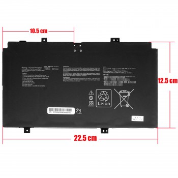 Laptop Battery - Battery for Asus Zenbook 17 Fold OLED UX9702AA UX9702AA-FOLED-MD731X C41N2110 CA4455B1F 41CP5/55/112 0B200-042200 15.48V 75Wh 4846mAh ( Ref.1-BAT0659 )
