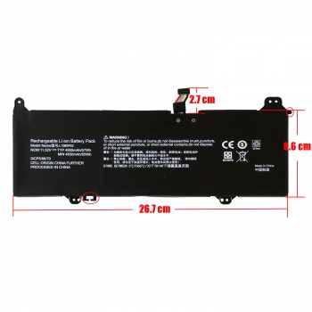Laptop Battery - Battery for Lenovo Chromebook 14E 14W Series L18M3PG2 L18L3PG2 SB10T83184 SB10T83185 5B10T04979 5B10T09111 11.52V 57Wh 4955mAh with 8pins ( Ref.1-BAT0677 )