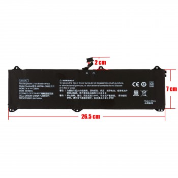 Laptop Battery - Battery for HP Elite x2 1011 G1 Series OL02XL 750549-005 HSTNN-DB5Z 750334-2B1 750334-2C1 750549-001 750549-006 7.4V 33Wh 4460mAh with cable 8pins ( Ref.1-BAT0681 )
